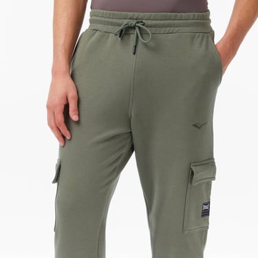  Everlast Ever Essentials Regular Erkek Haki  Kargo Cepli Günlük Eşofman Altı