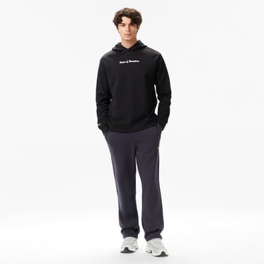  Everlast Champions Collection Erkek Siyah Kapüşonlu Sweatshirt