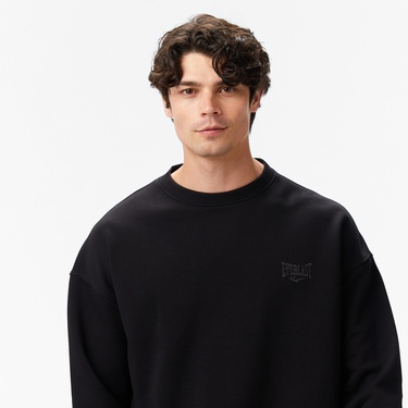  Everlast Ever Essentials Comfort Erkek Siyah Sweatshirt