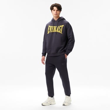  Everlast Ever Classics Comfort Erkek Gri Kapüşonlu Sweatshirt