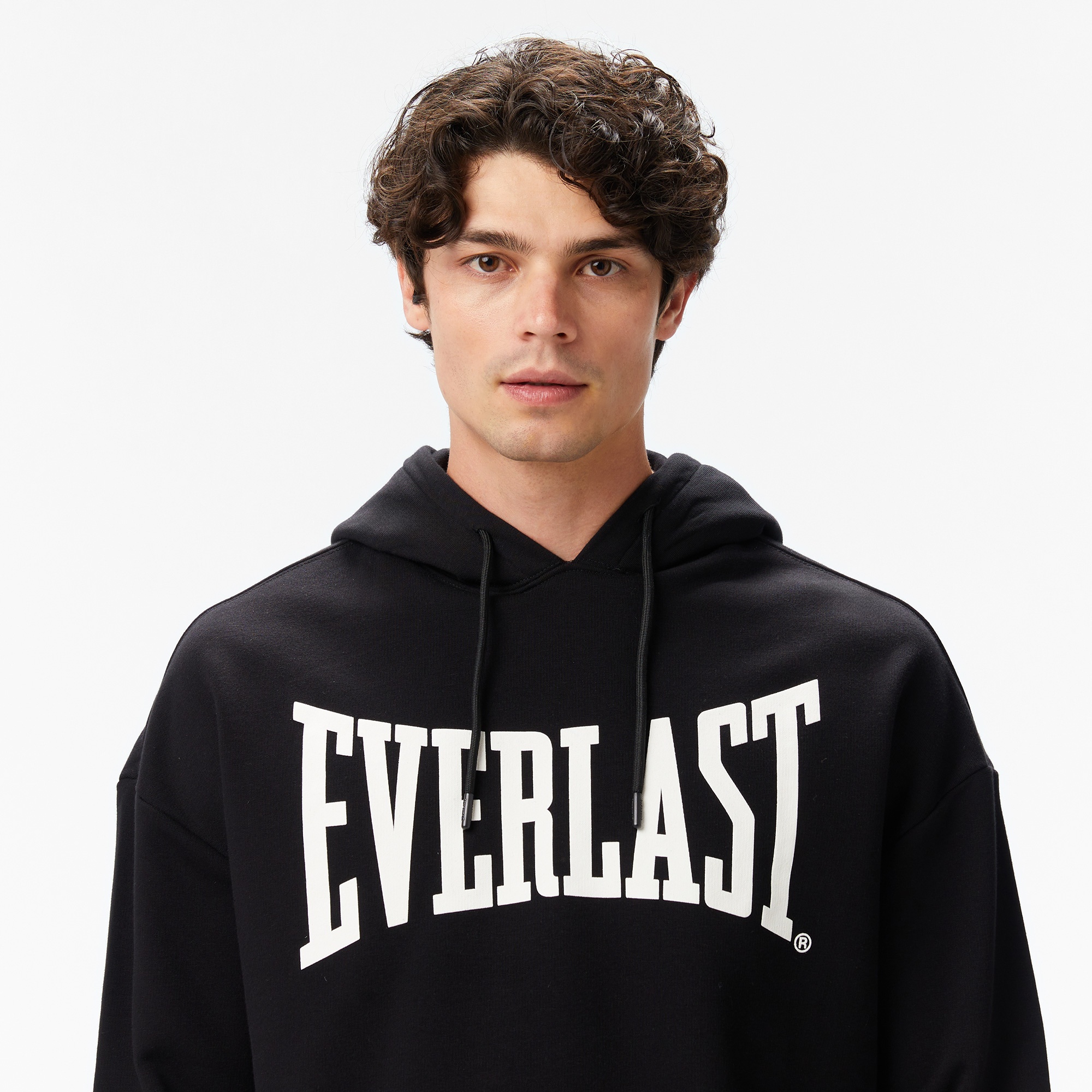 Everlast Ever Classics Comfort Erkek Siyah Kapüşonlu Sweatshirt