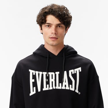  Everlast Ever Classics Comfort Erkek Siyah Kapüşonlu Sweatshirt