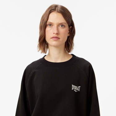  Everlast Ever Essentials Kadın Siyah Sweatshirt