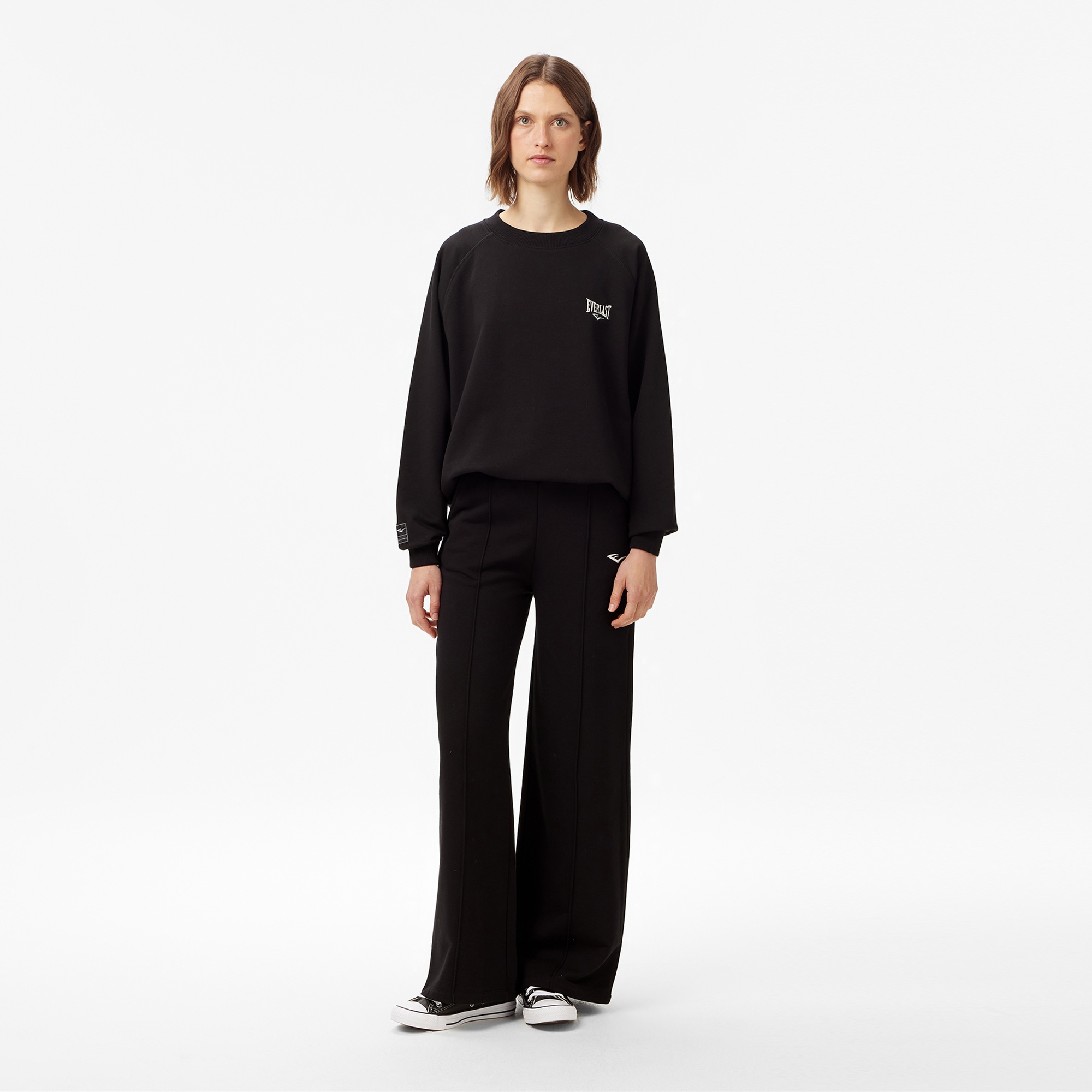 Everlast Ever Essentials Kadın Siyah Sweatshirt