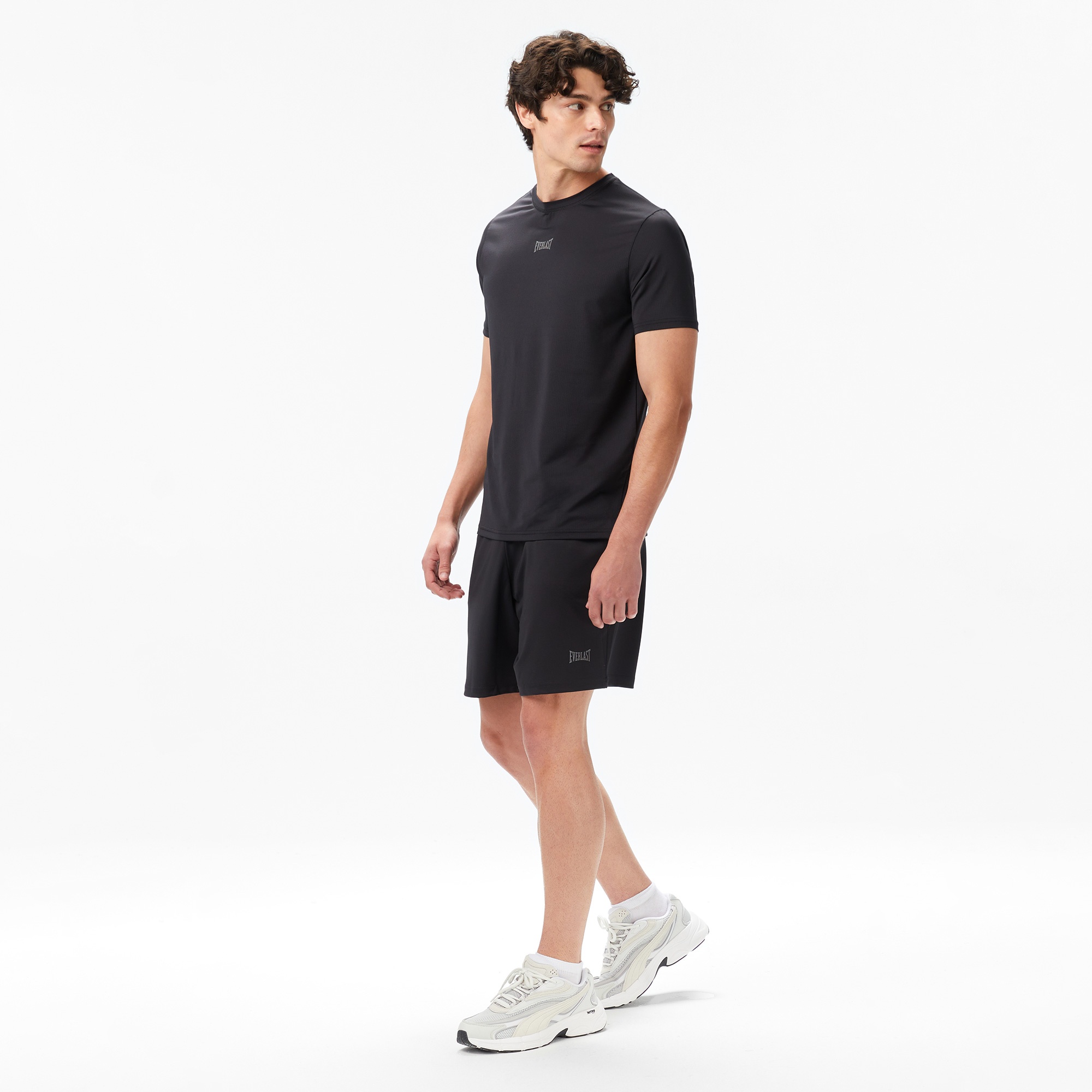 Everlast Everfit Training Essentials Erkek Siyah T-Shirt