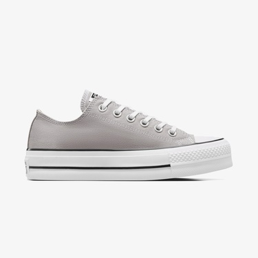  Converse Chuck Taylor All Star Lift Unisex Gri Platform Sneaker