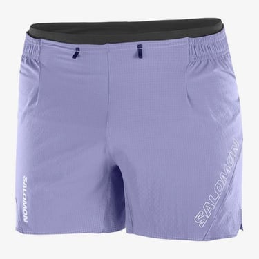  Salomon Sense Aero 5 Erkek Mavi Koşu Şortu