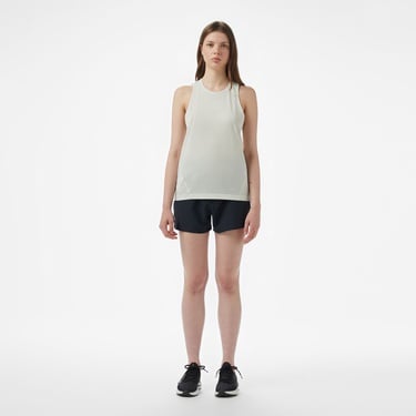  Salomon Shkout Core Tank Kadın Krem Koşu Atleti
