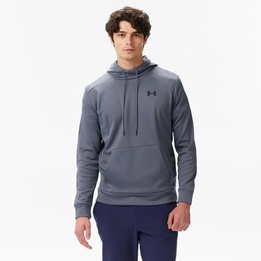  Under Armour Armour Fleece Erkek Gri Sweatshirt
