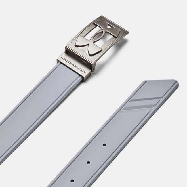  Under Armour Drier Silicone Belt Erkek Gri Golf Kemer