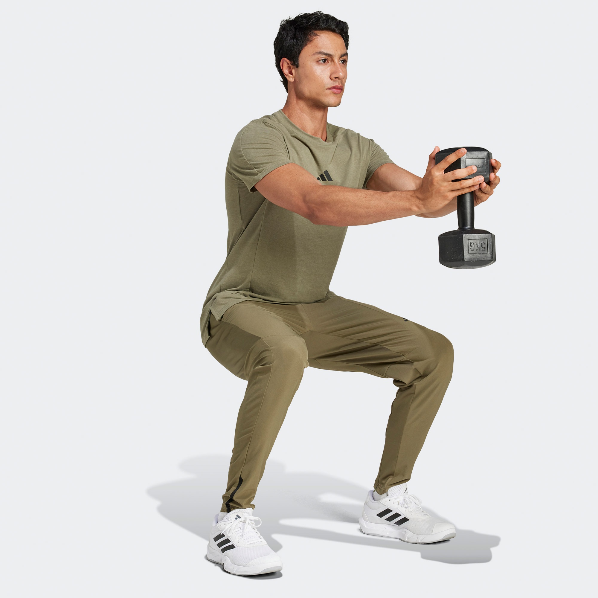 adidas D4T Hybrid Erkek Yeşil Antrenman Eşofman Altı