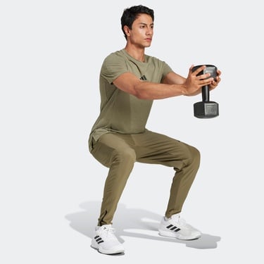  adidas D4T Hybrid Erkek Yeşil Antrenman Eşofman Altı