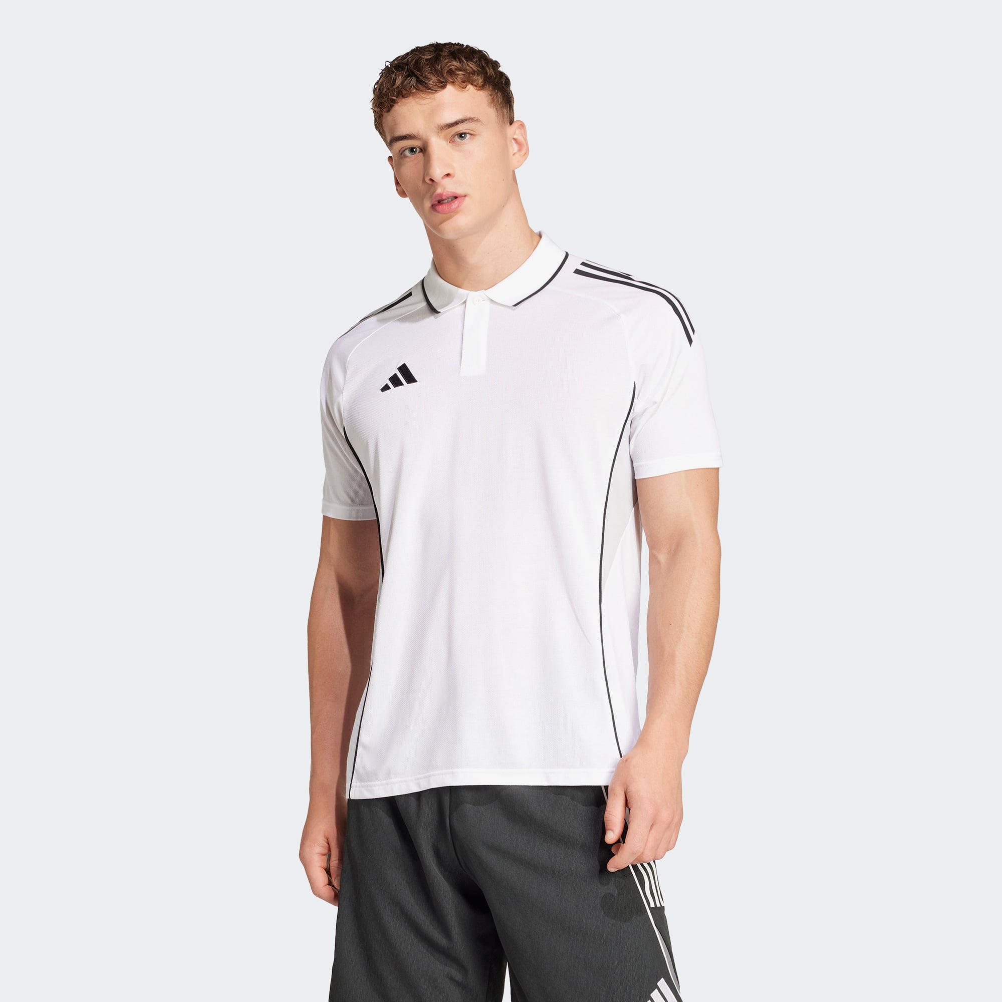  adidas Tiro 25 Competition Erkek Beyaz Futbol Polo