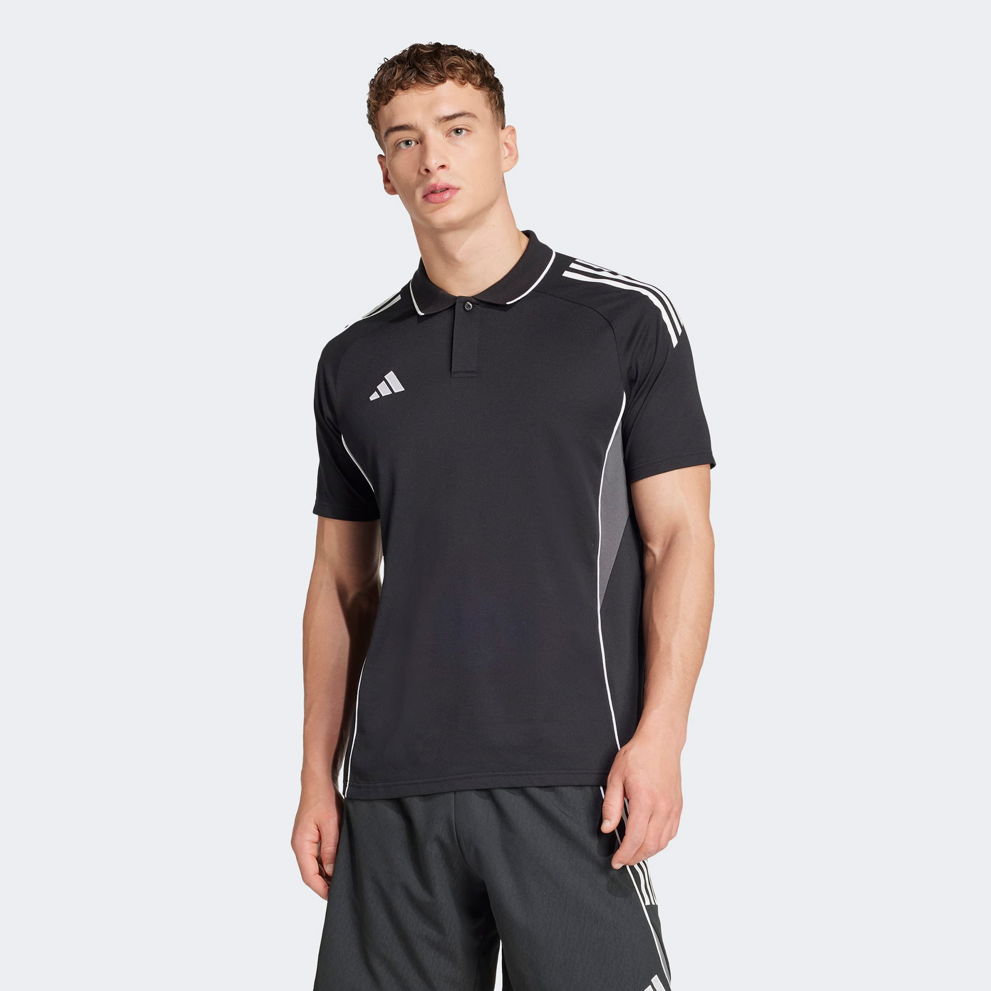 adidas Tiro 25 Competition Erkek Siyah Futbol Polo