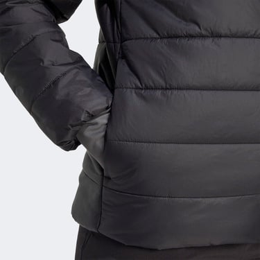  adidas Terrex Multi Essentials Climawarm Yalıtımlı Kapüşonlu Kadın Siyah Yürüyüş Montu