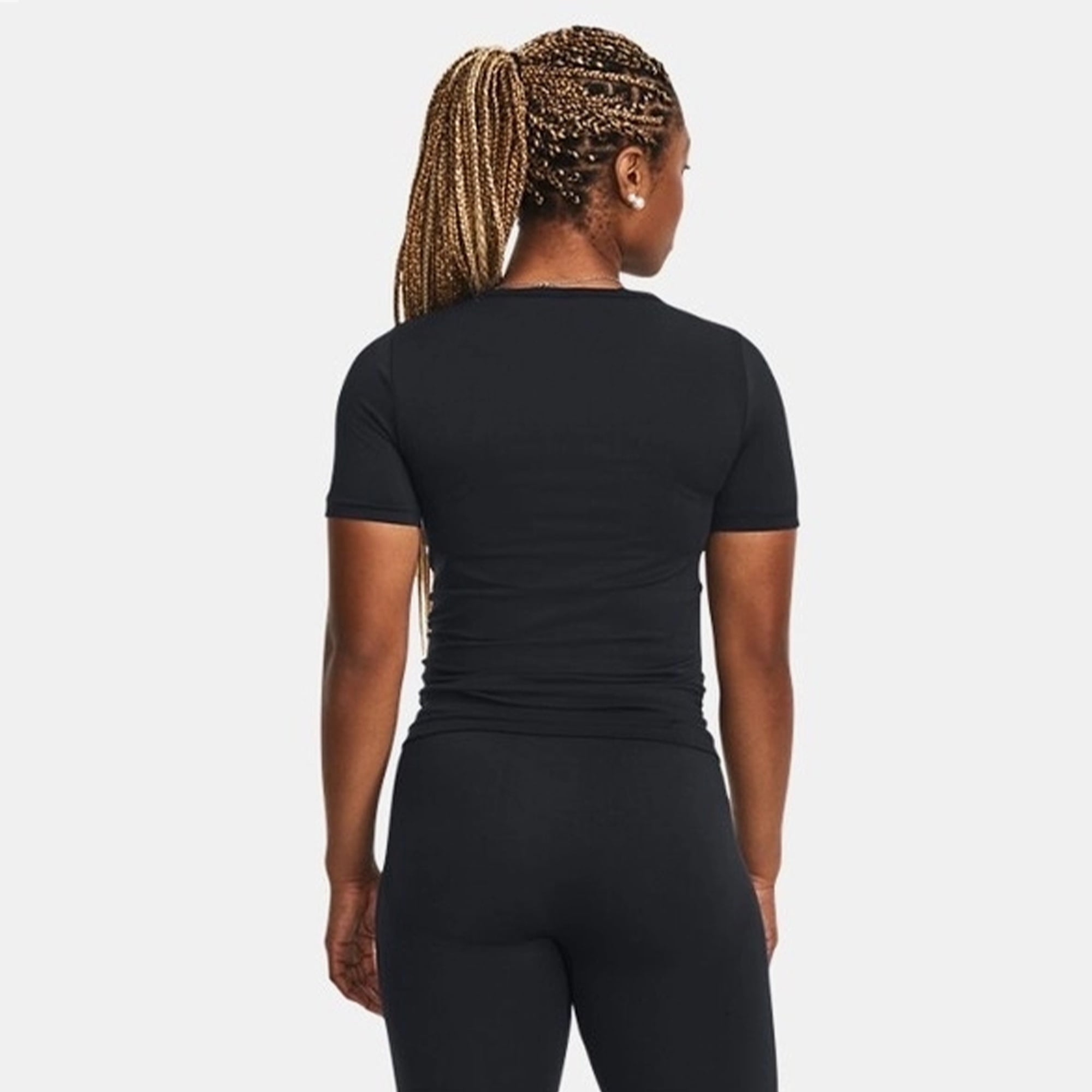 Under Armour Vanish Elite Dikişsiz Kadın Siyah T-Shirt