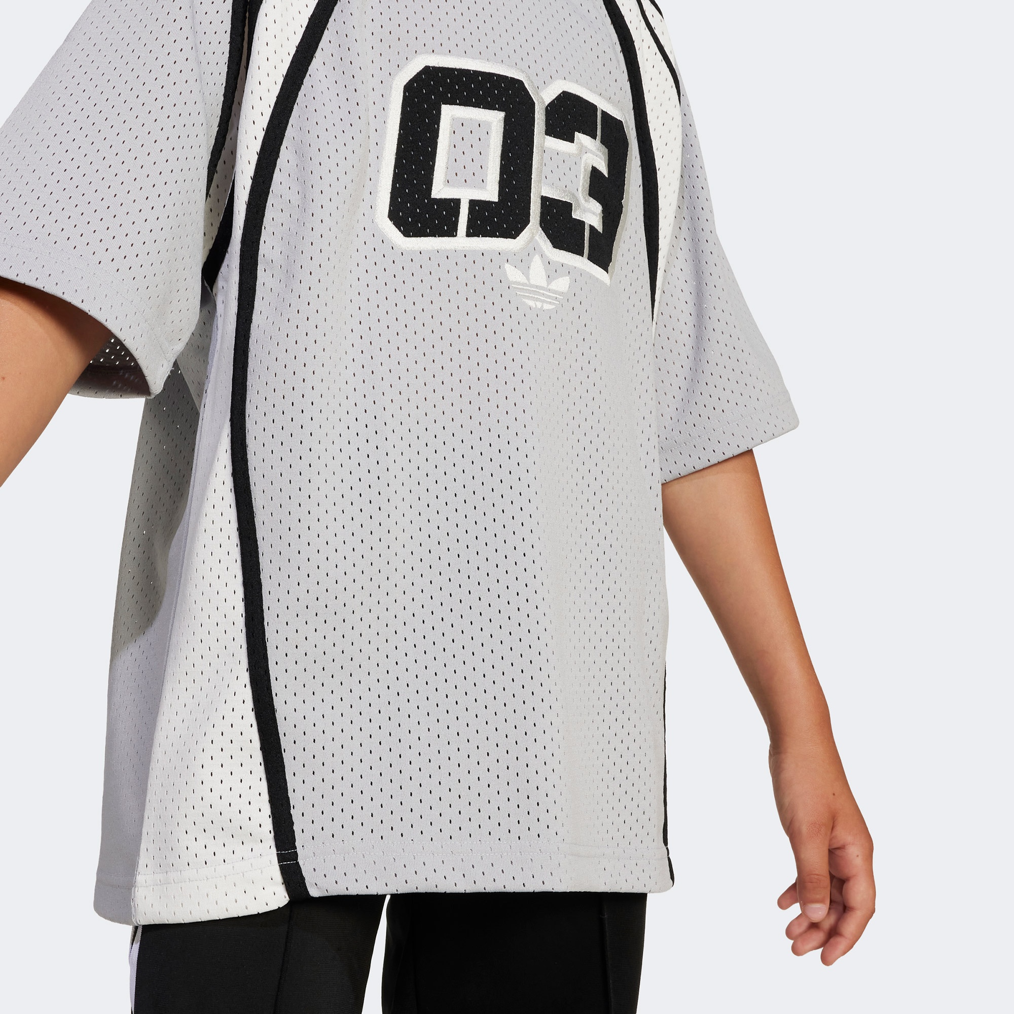 adidas Retro 03 Çocuk Gri T-Shirt