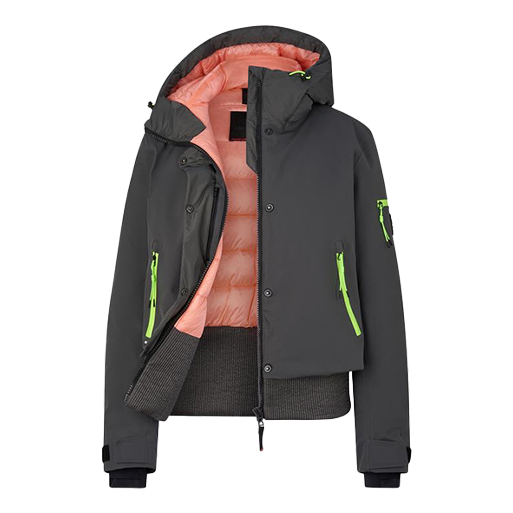 Bogner Fire&ice Emely-t Kadın Gri Kayak Ceketi