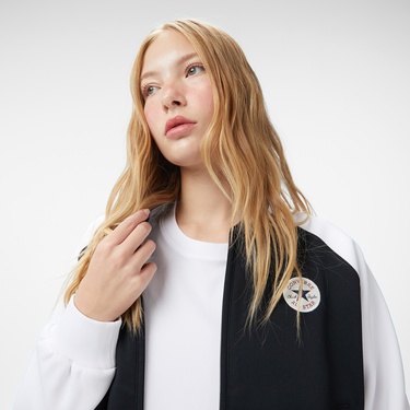  Converse Unisex Siyah Ceket