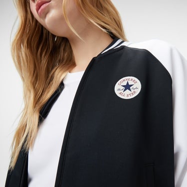  Converse Unisex Siyah Ceket