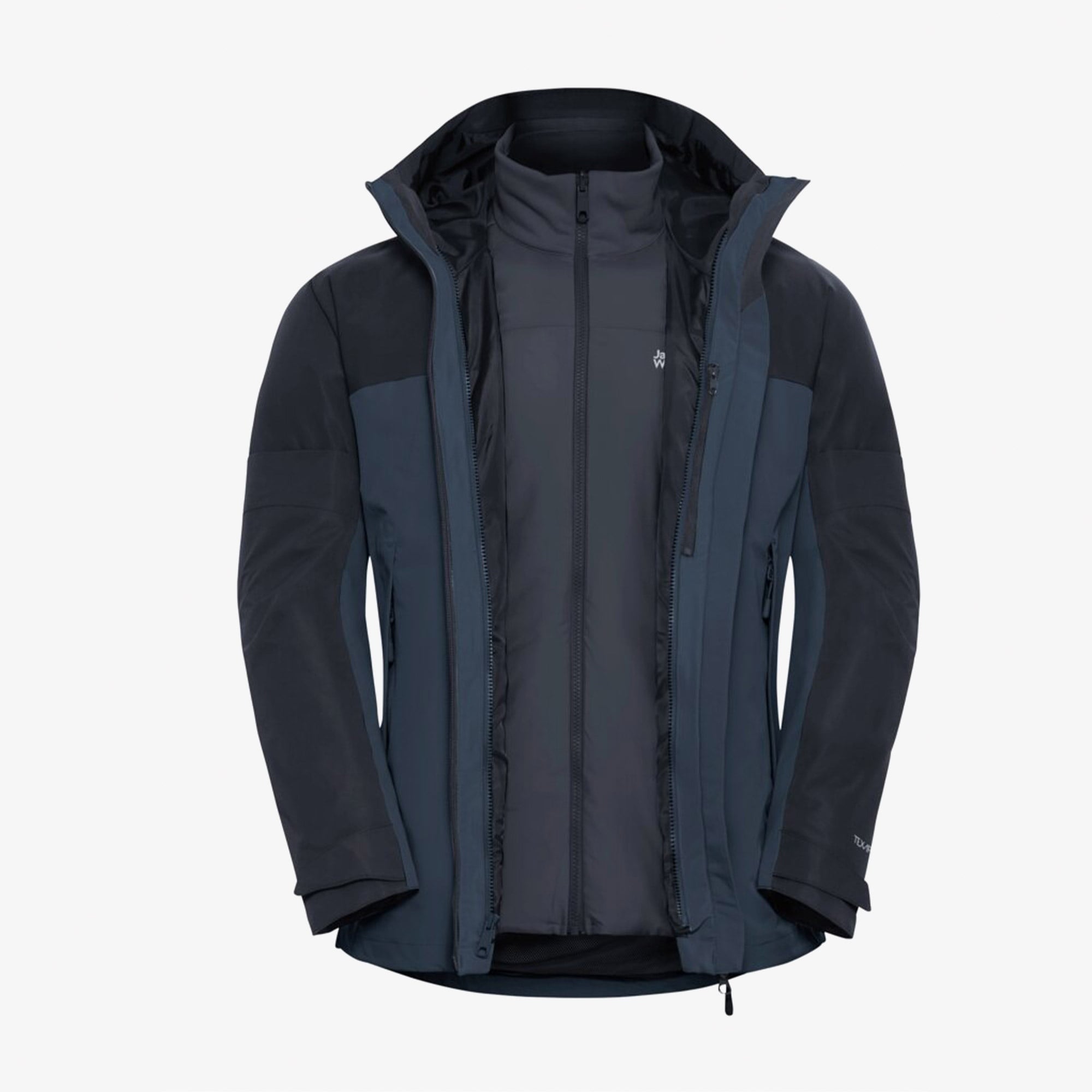 Jack Wolfskin Wild Places 3in3 Erkek Lacivert Ceket