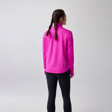  Brooks Notch Thermal Long Sleeve 3.0 Kadın Pembe Koşu Sweatshirt