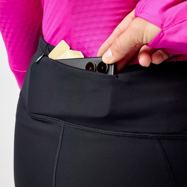  Brooks Momentum Thermal 2.0 Kadın Siyah Koşu Taytı