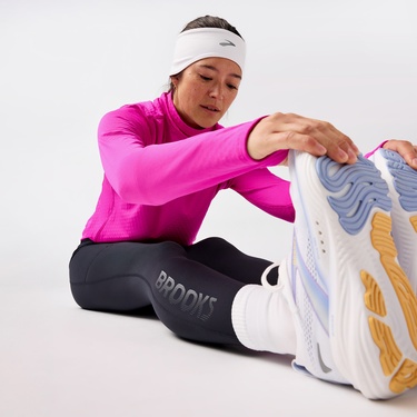  Brooks Momentum Thermal 2.0 Kadın Siyah Koşu Taytı
