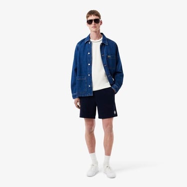  Lacoste Roland-Garros Edition Erkek Beyaz T-Shirt