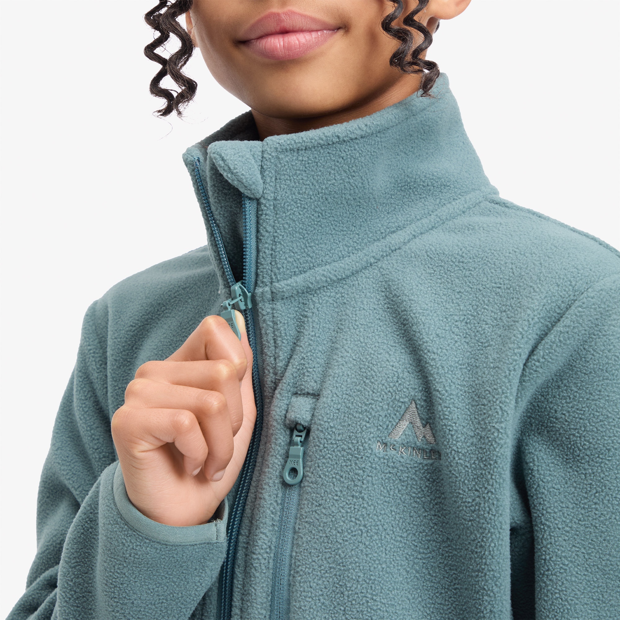 Mc Kinley Coari Jrs Çocuk Mavi Outdoor Polar