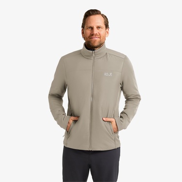  Jack Wolfskin Wild Places 3in1 Erkek Krem Outdoor Ceket