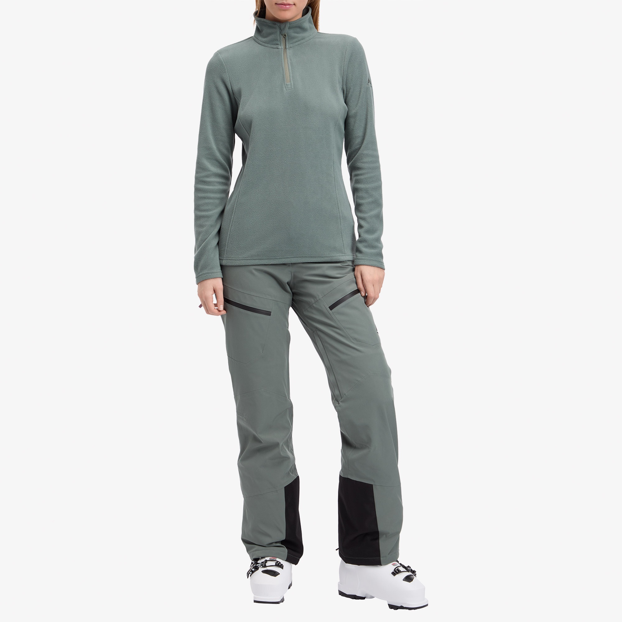 McKinley Amarillo Kadın Yeşil Kayak Polar