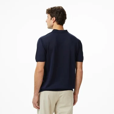  Brooks Brothers Keten Karışımlı Erkek Lacivert Polo