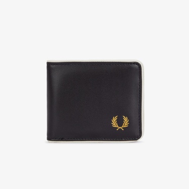 Fred Perry Billfold Wall Unisex Siyah Cüzdan
