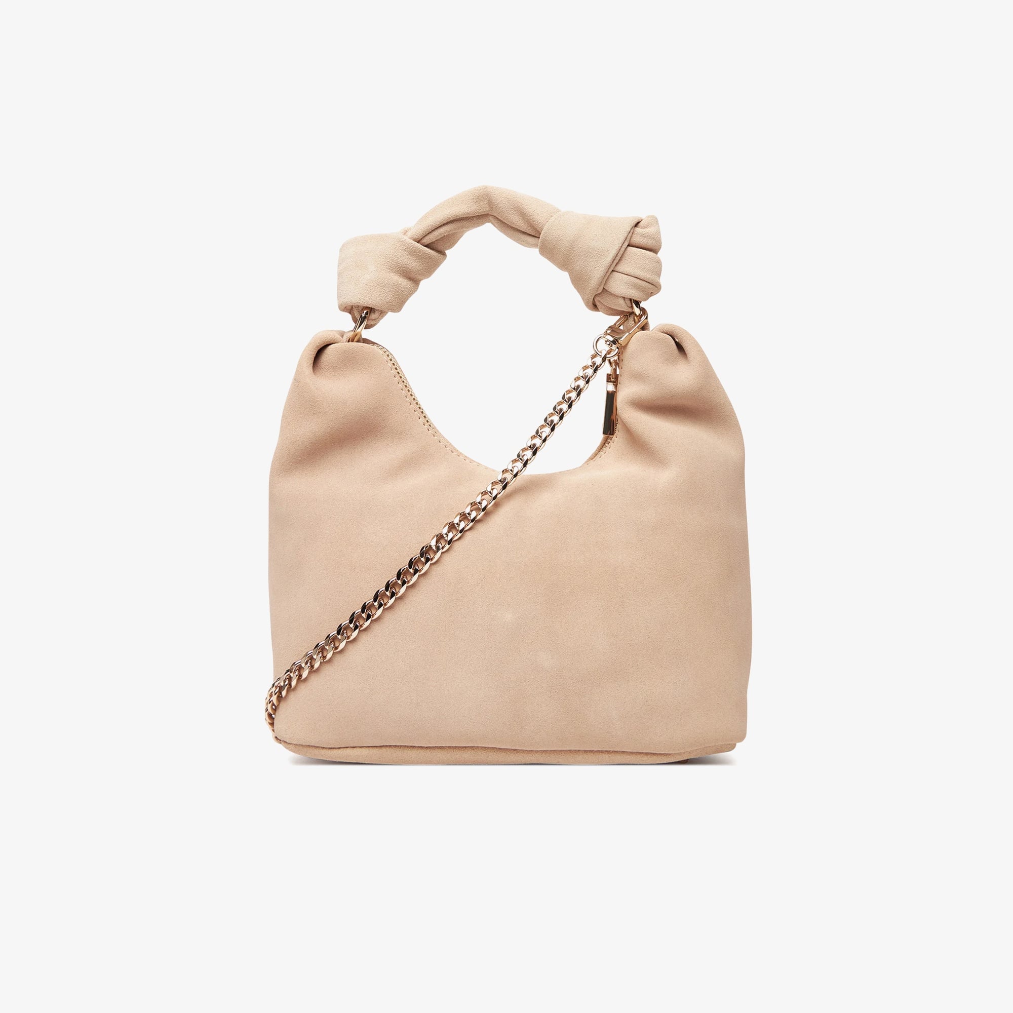 Guess Zamira Deri Kadın Krem Omuz Çantası