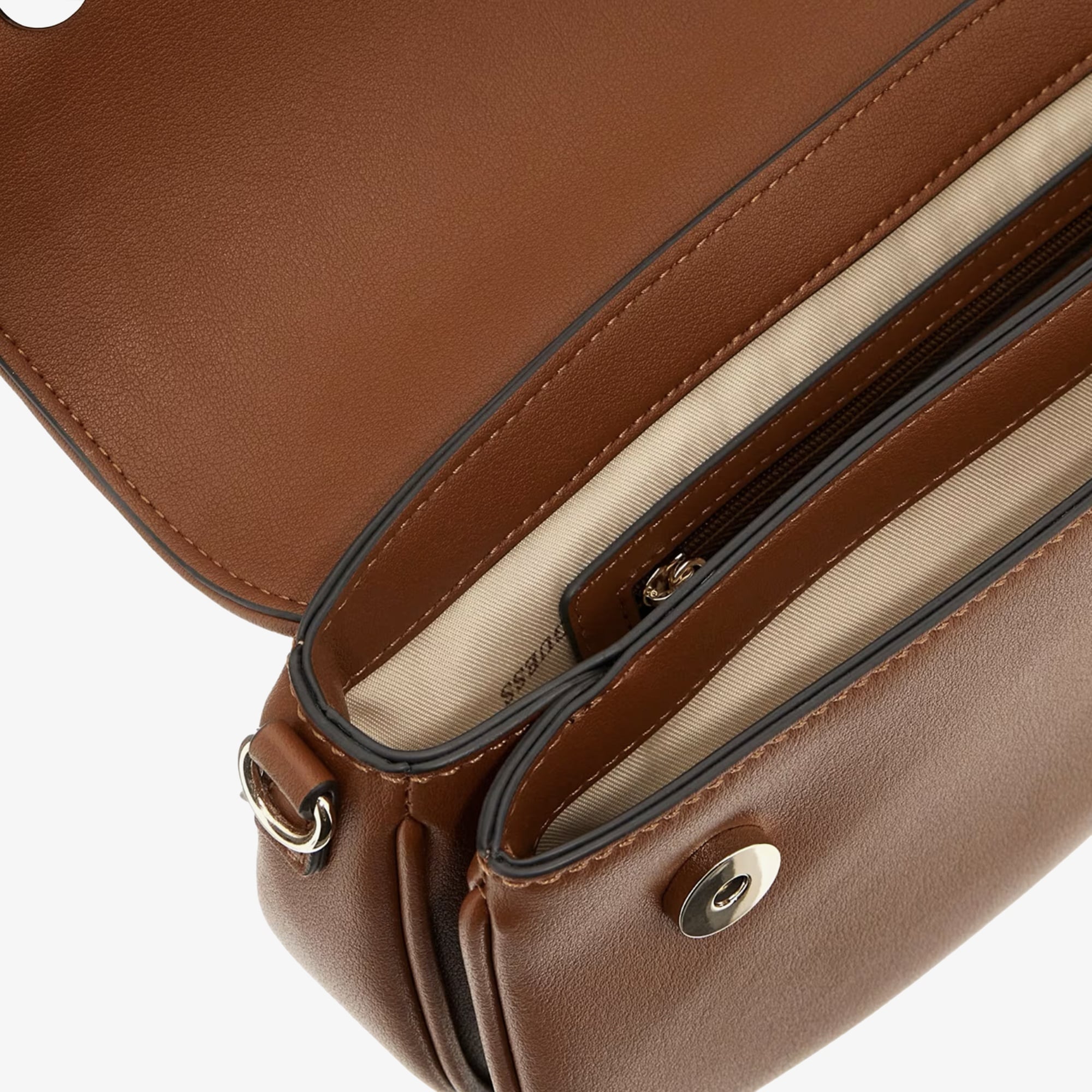 Guess Access Kadın Kahverengi Omuz Çantası