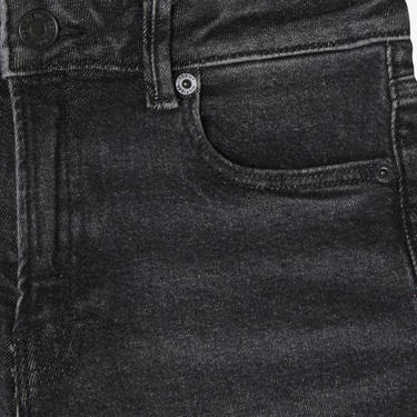  Tommy Hilfiger Modern Washed Denim Çocuk Straight Gri Jean Pantolon