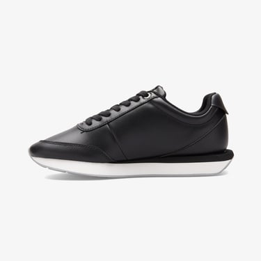  Calvin Klein Retro Runner Lace Up Kadın Siyah Sneaker