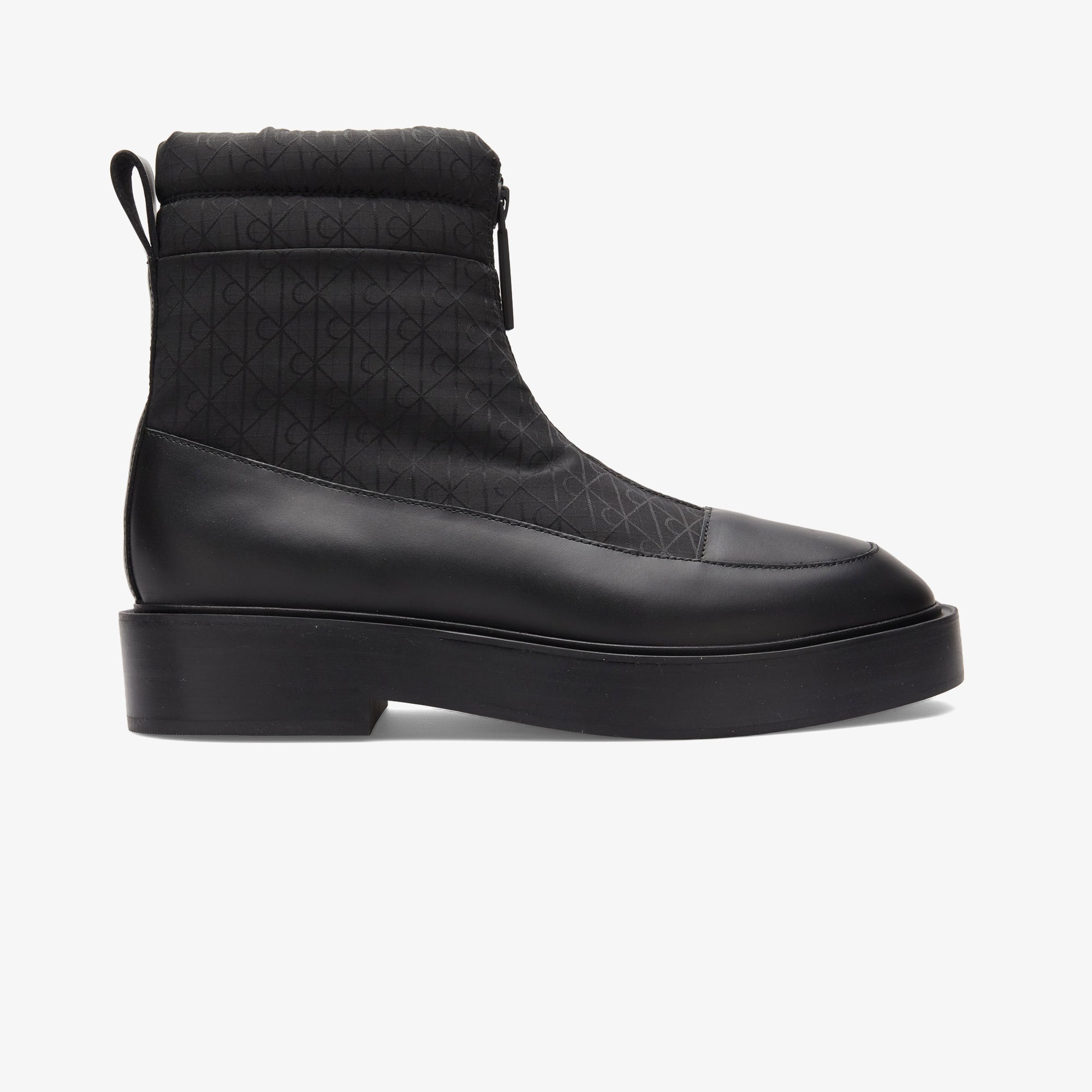  Calvin Klein Concave Welt Kadın Siyah Bot