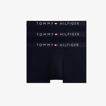  Tommy Hilfiger Original 3'Lü Brief Erkek Siyah Boxer