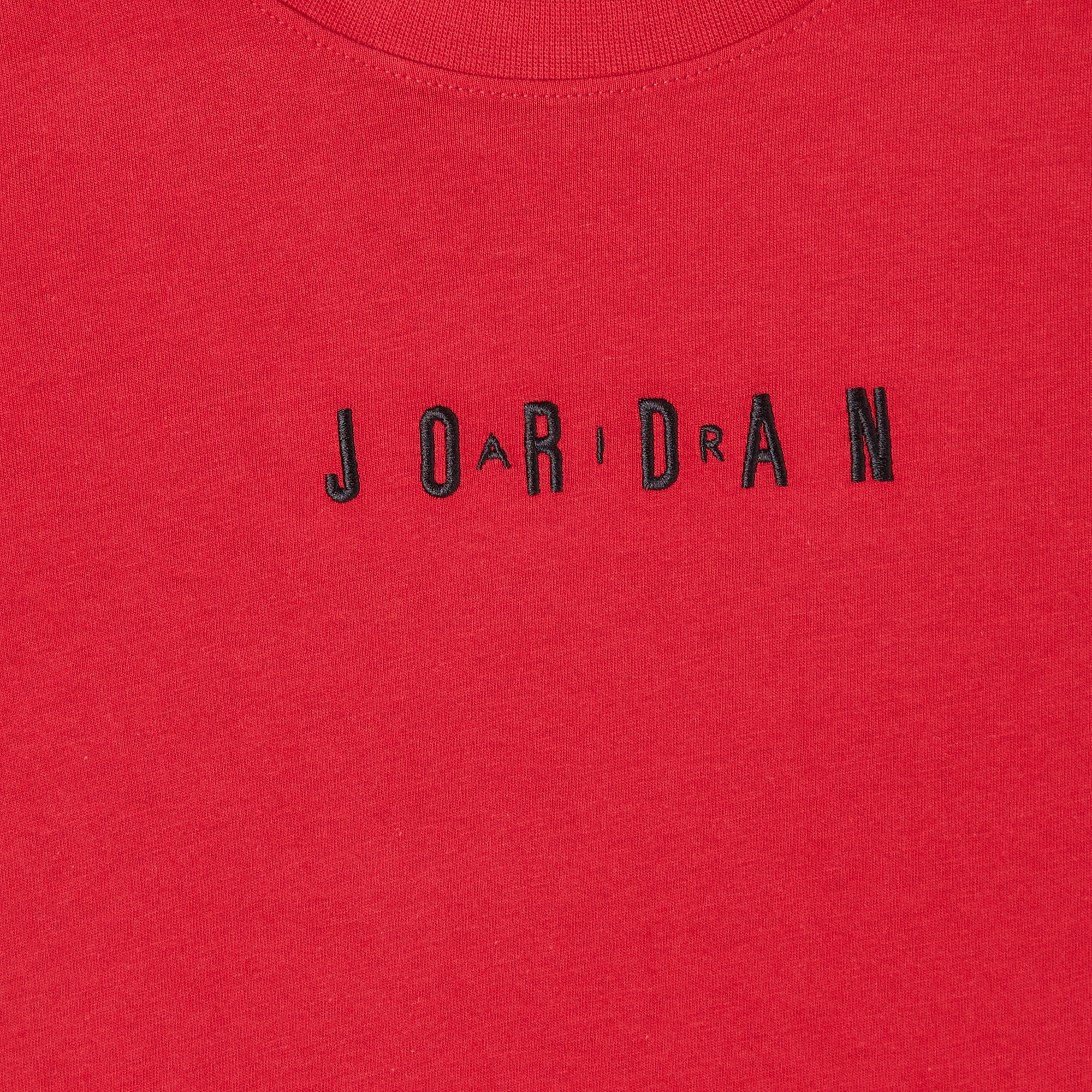 Jordan Wordmark Çocuk Kırmızı T-Shirt