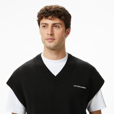  Les Benjamins 307 Erkek Siyah Yelek