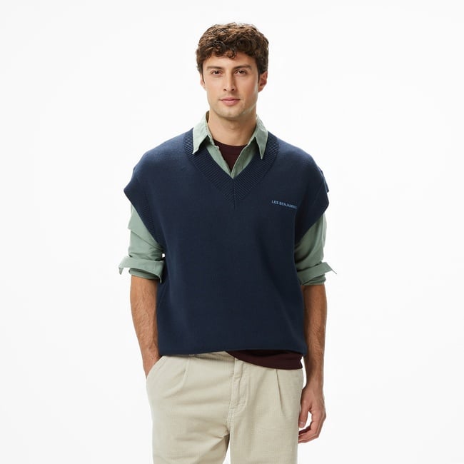  Les Benjamins 309 Erkek Lacivert Yelek