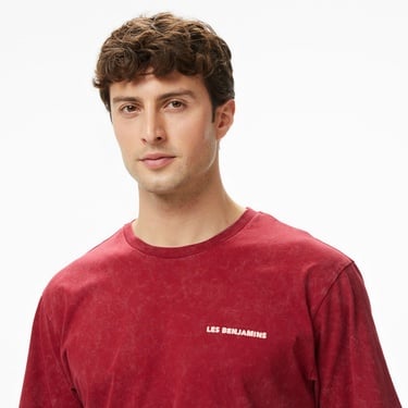  Les Benjamins Relaxed 037 Erkek Kırmızı T-Shirt