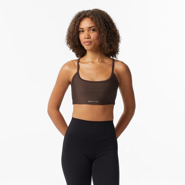 P.E Nation Fairmont Sports Kadın Kahverengi Bra