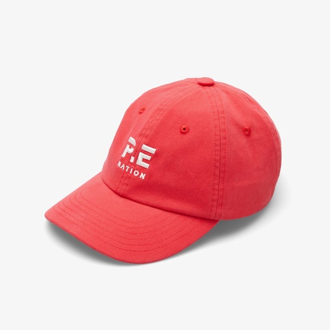  P.E Nation Heads Up Kadın Kırmızı Şapka
