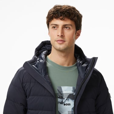  Boss Riplite Erkek Lacivert Mont