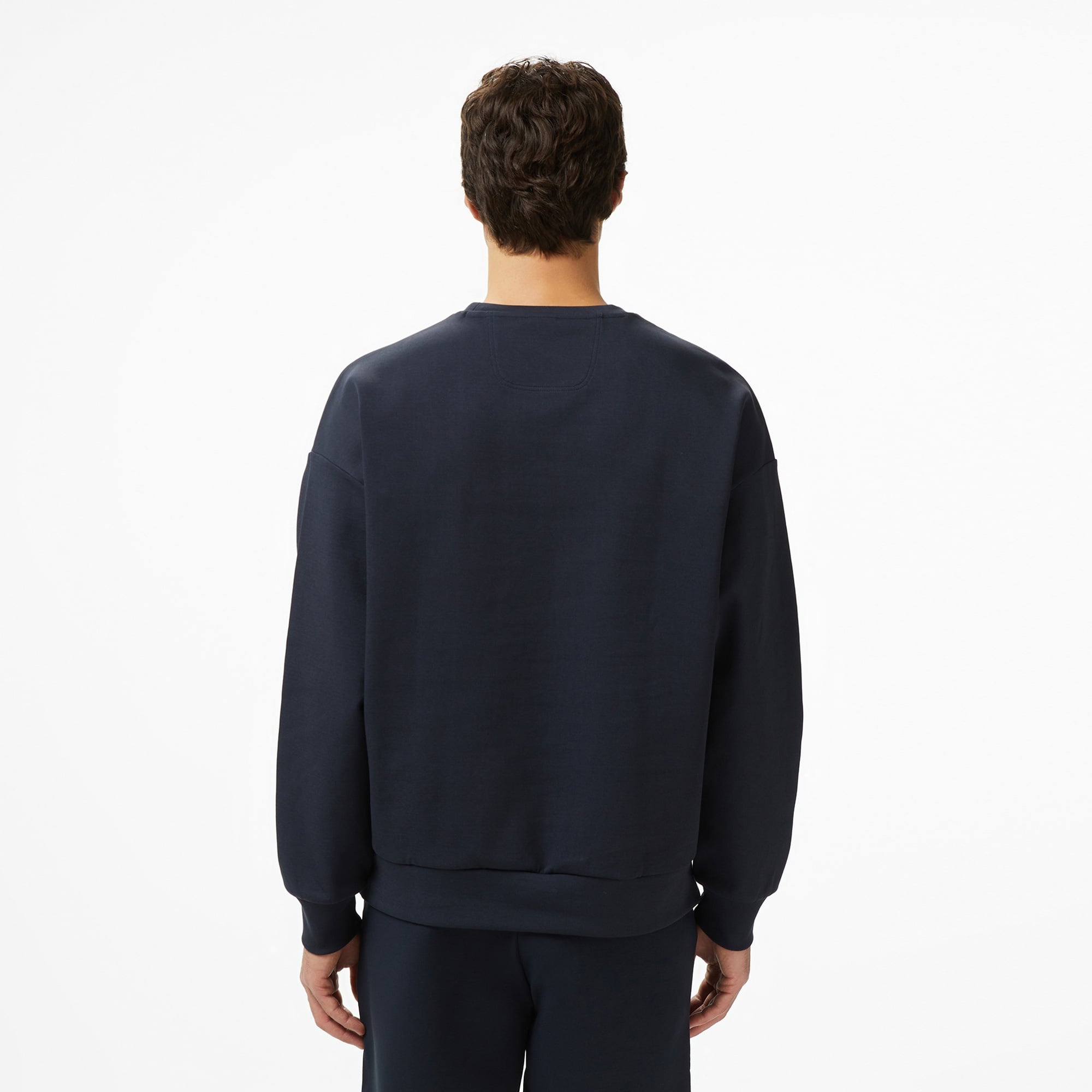 Boss Stenson Erkek Lacivert Sweatshirt