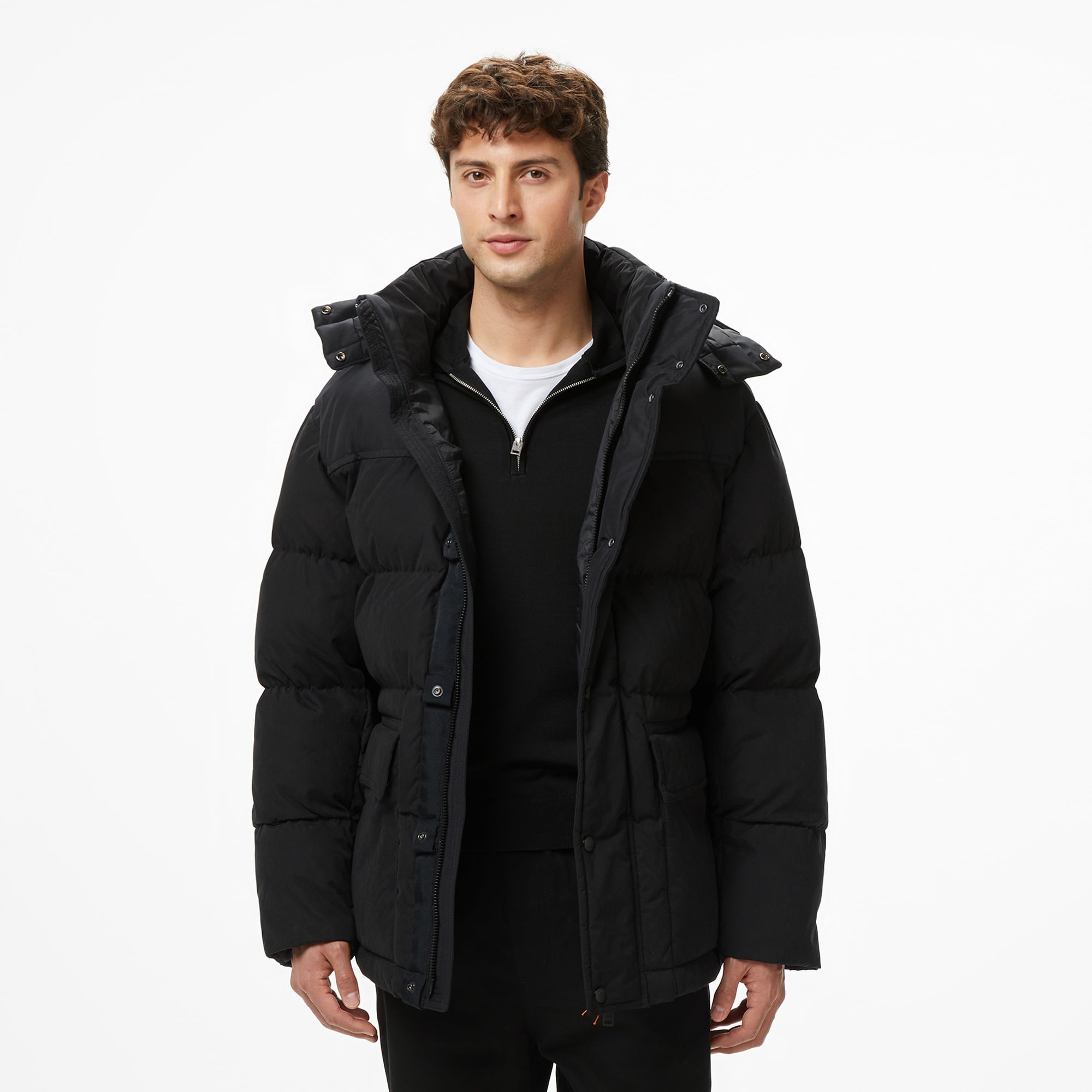 Boss Oradar Erkek Siyah Mont