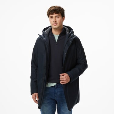  Boss Hexatech Erkek Lacivert Parka